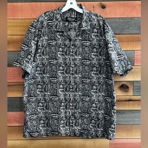 Favant brand Hawaiian shirt made of 100% cotton poplin material